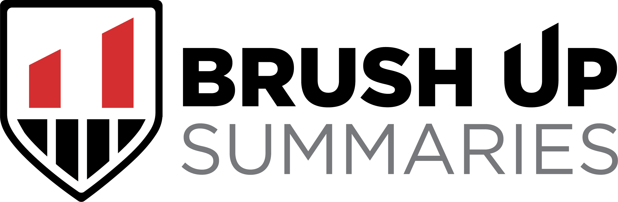 Brush Up Logo Brush Up Summaries
